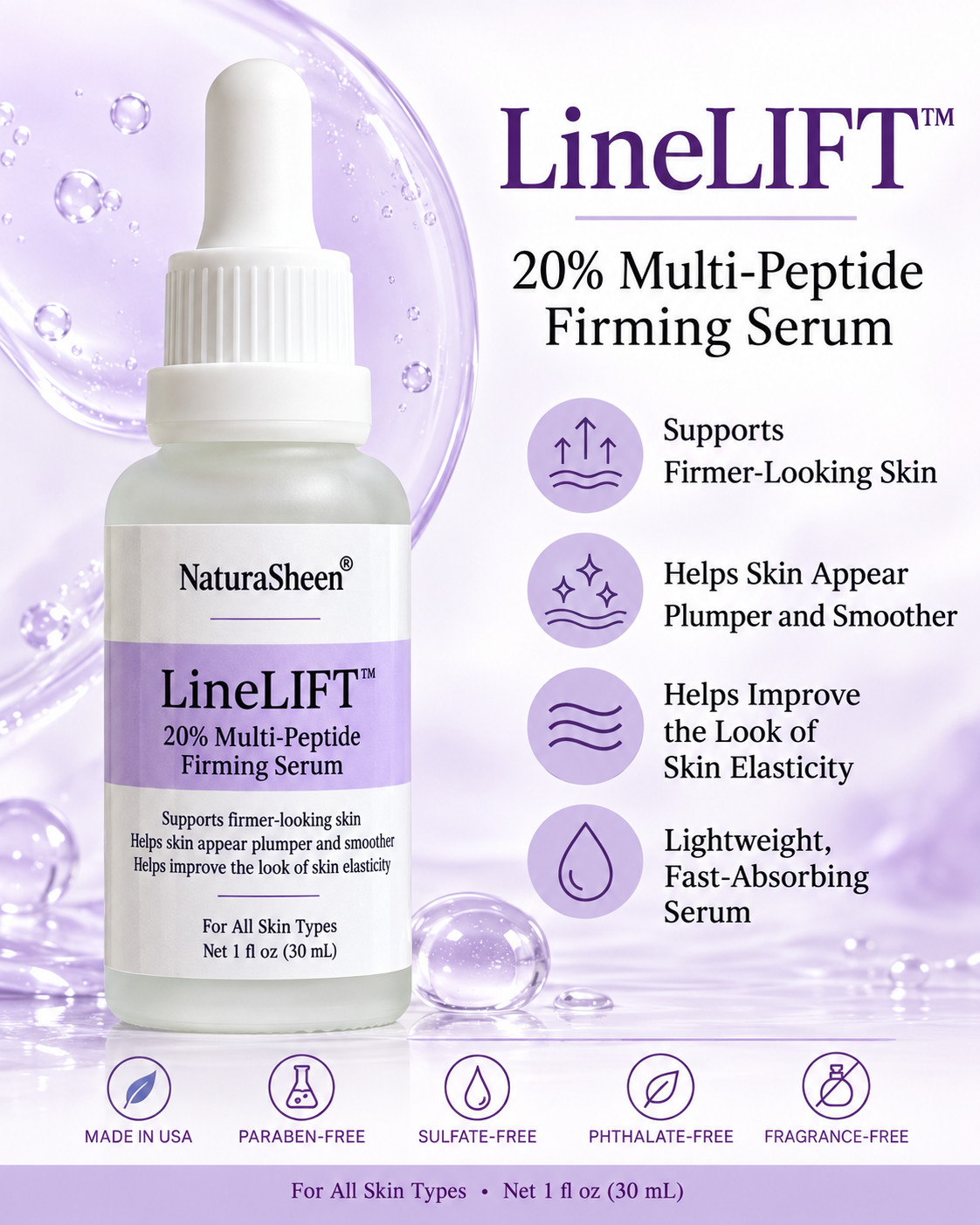 LineLIFT™ 20% Multi-Peptide Firming Serum