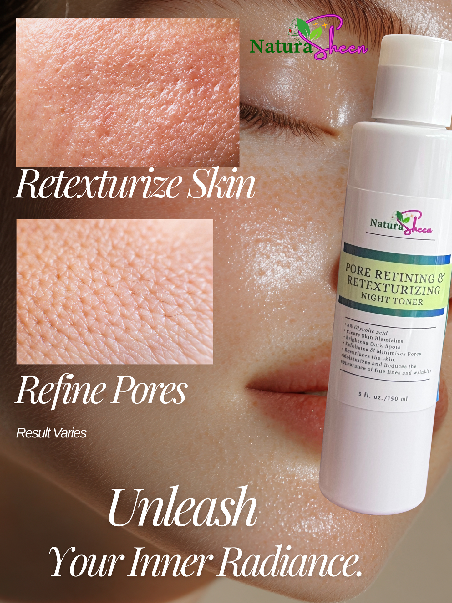 Pore Refining and Retexturing Toner 150ml/5oz Glycolic Acid
