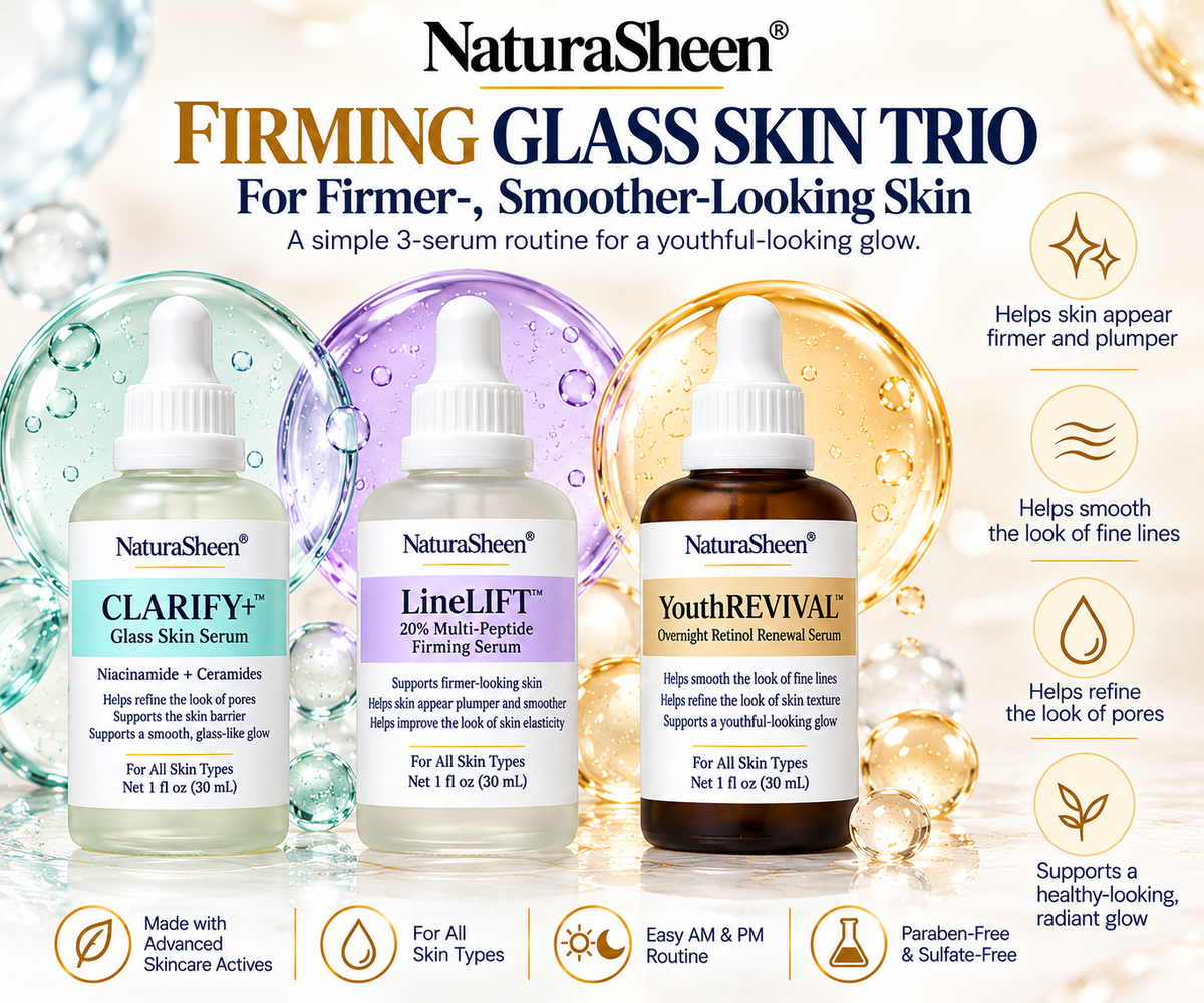 Firming Glass Skin Set — AM + PM Skincare Routine