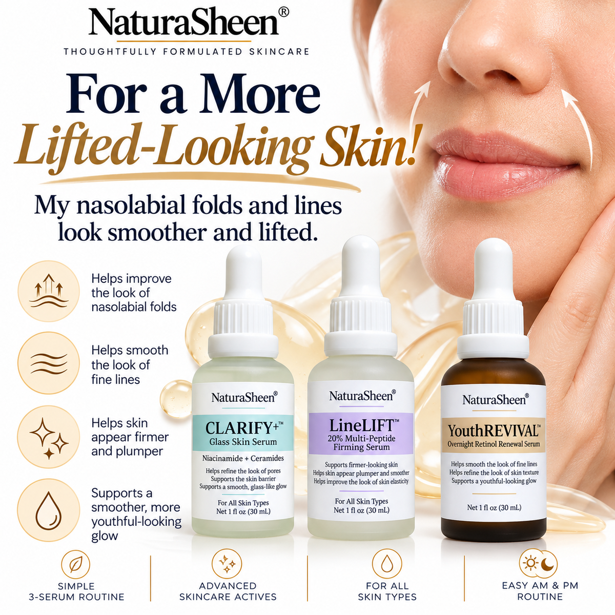 Firming Glass Skin Set — AM + PM Skincare Routine