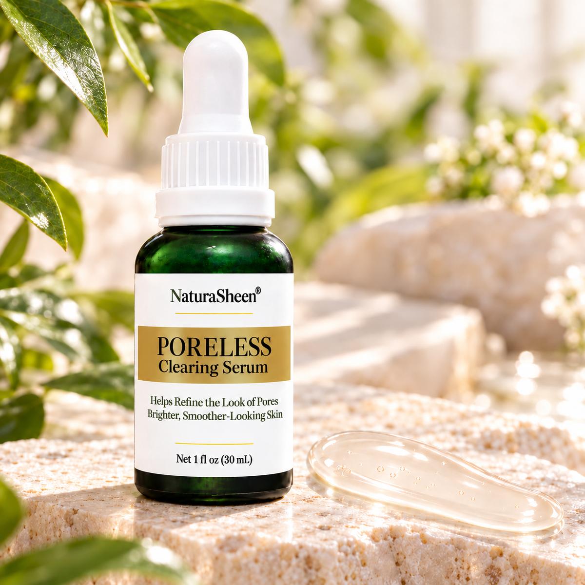 PORELESS Clearing Serum – Kojic Acid + Niacinamide | 1 fl oz Naturasheen