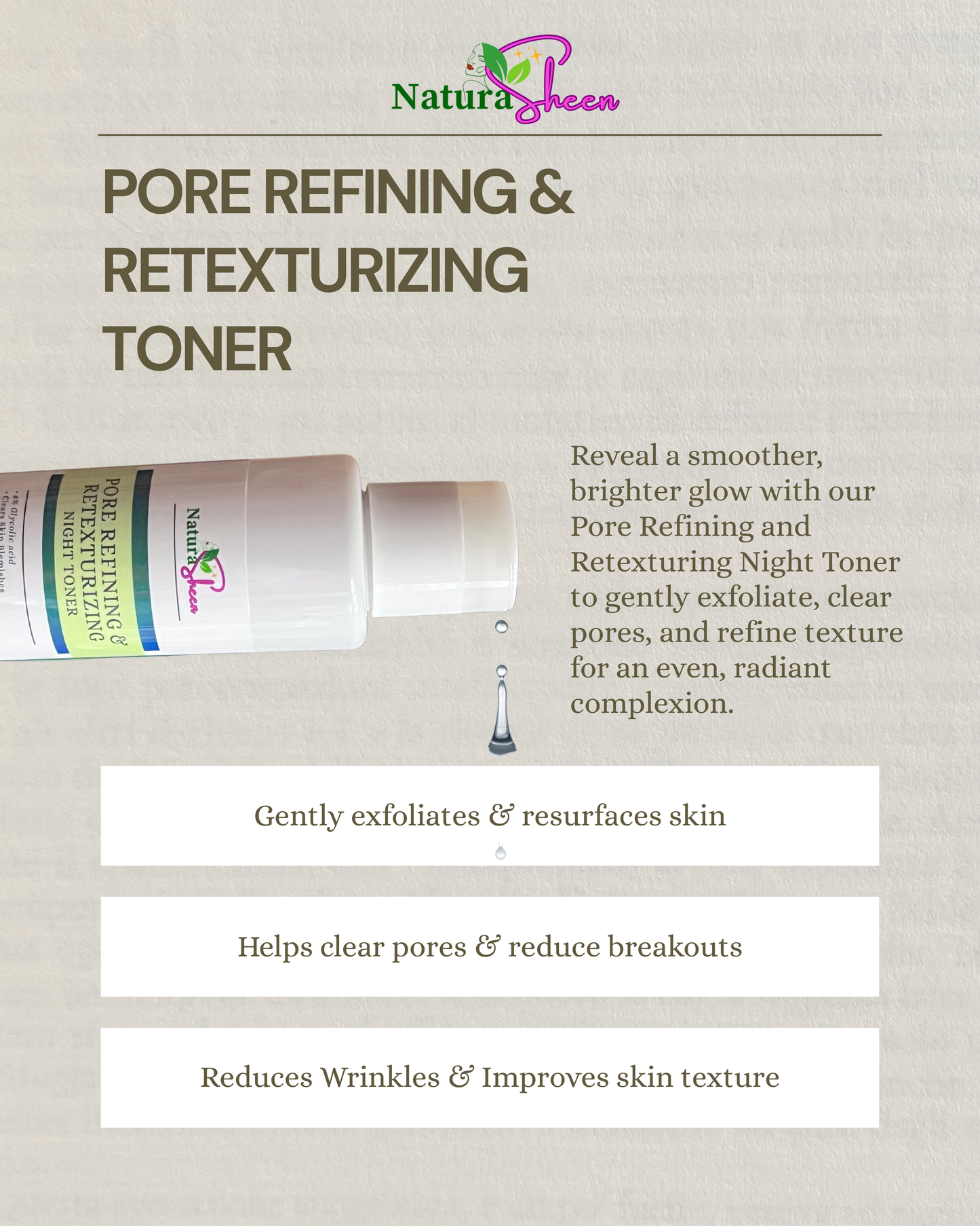Pore Refining and Retexturing Toner 150ml/5oz Glycolic Acid