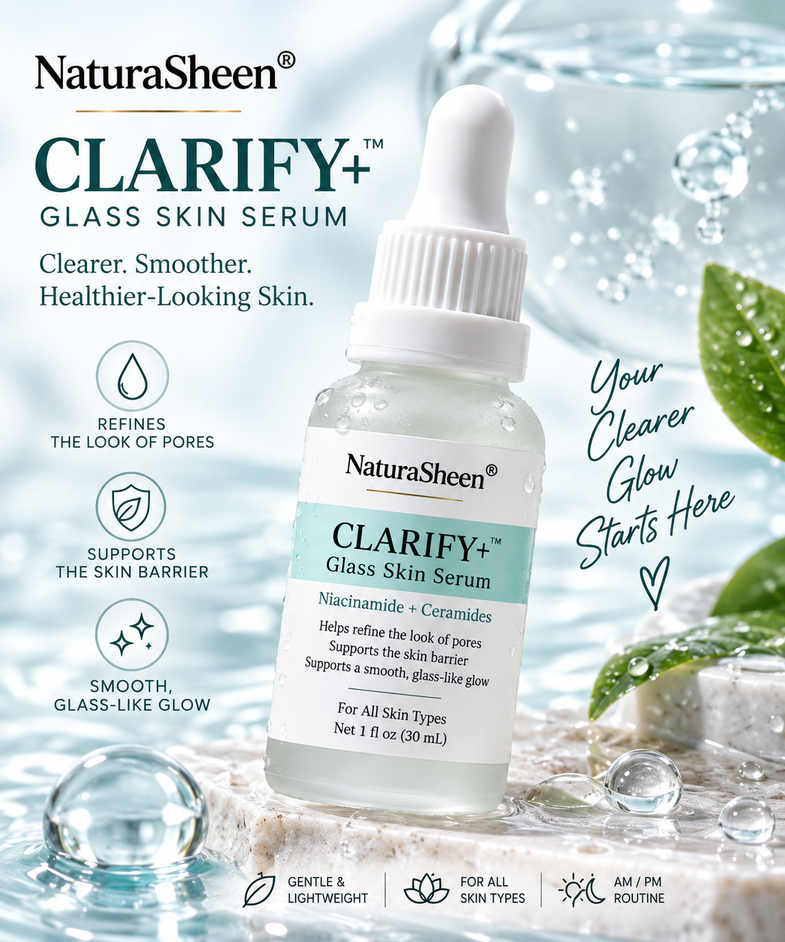 CLARIFY+™ Glass Skin Serum