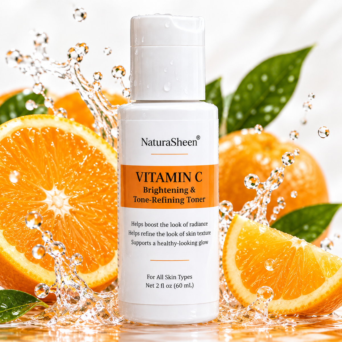 NaturaSheen® Vitamin C Brightening & Tone-Refining Toner