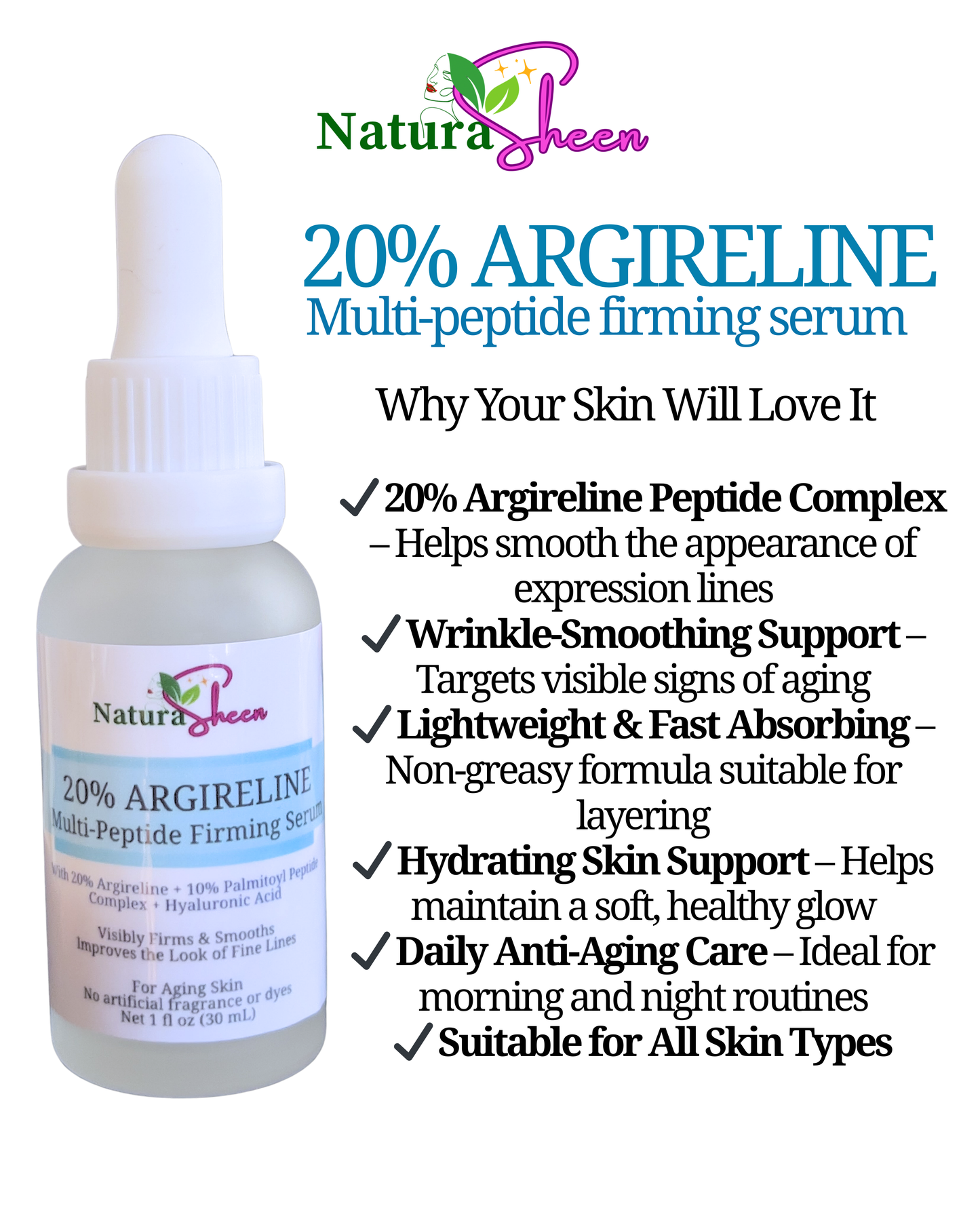 20% Argireline + MultiPeptide Firming Serum