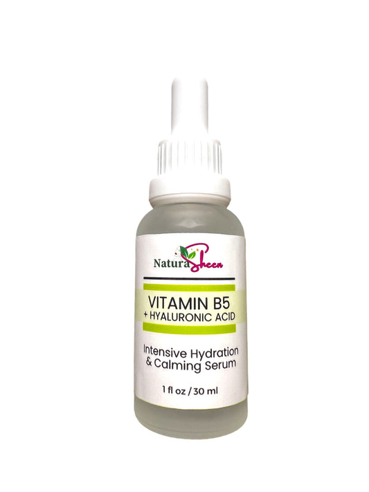 VITAMIN B5 + HYALURONIC ACID SKIN BARRIER REPAIR. INTENSIVE HYDRATION AND CALMING SERUM