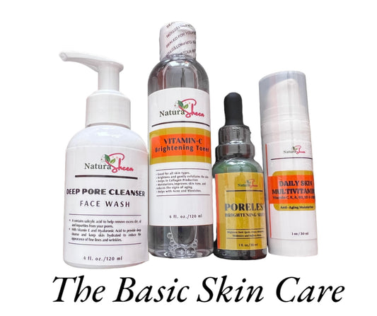 THE BASIC SKIN CARE, Soft and Glowing Skin by NaturaSheen