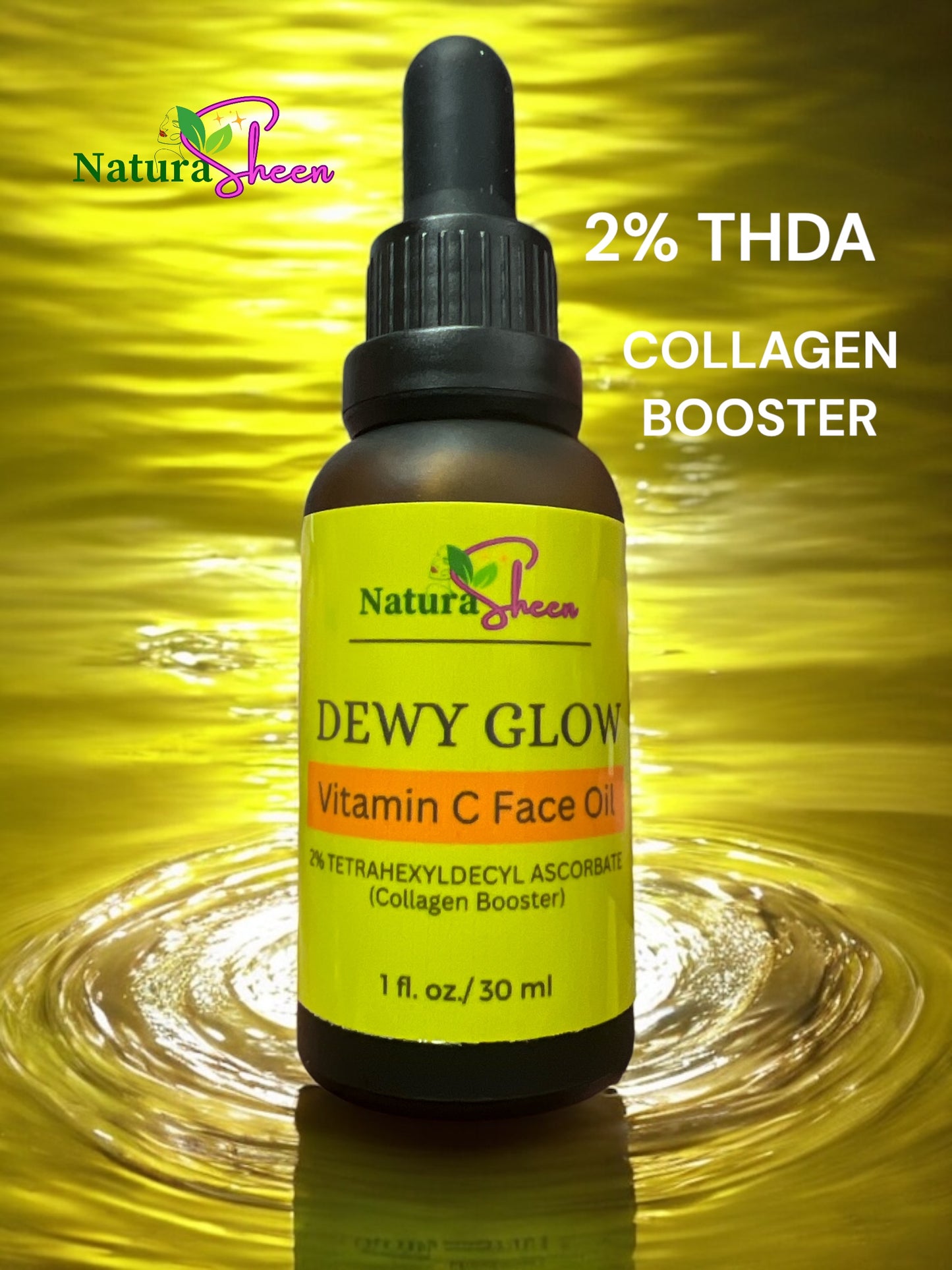 DEWY GLOW Vitamin C Face Oil 1oz/ 30ml