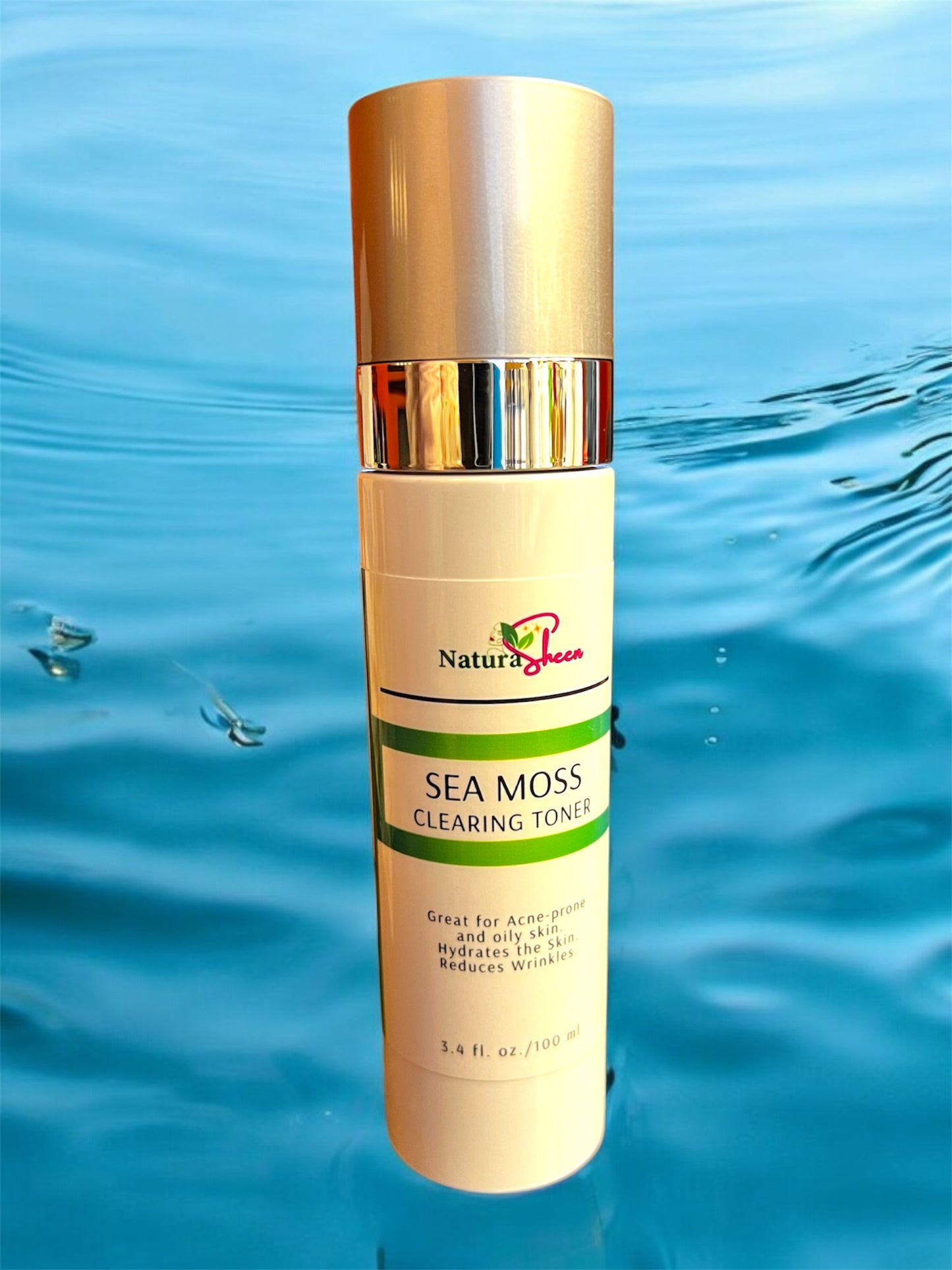 SEA MOSS CLEARING TONER. Good for acne and oily skin. Hydrating.Reduces Wrinkles.